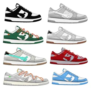 Dropshipping Vrouwen Heren Hardloopschoenen Jogging Wandelsportschoenen Sport Sneakers Outdoor Casual Schoenen