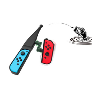คันเบ็ดตกปลาโดเบ้สำหรับ N-Switch Joy-Con ใช้งานร่วมกับอุปกรณ์เสริมคอนโทรลเลอร์เกม Nintendo Switch - Product Image 3