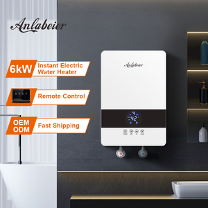 Calentador de Agua Instantáneo Anlabeier XD60 de Ahorro Energético, 220V 6000W, Calentamiento Rápido, Panel de Vidrio Templado, Calentador Eléctrico para Ducha - Product Image 5