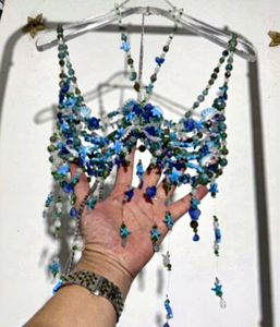 Cadena <span class=keywords><strong>de</strong></span> Cintura y Pecho <span class=keywords><strong>de</strong></span> Perlas y Conchas Hechas a Mano para Mujer, Estilo Sexy para Playa, Verano, Festivales <span class=keywords><strong>de</strong></span> Música, <span class=keywords><strong>Bares</strong></span> y Fiestas - Product Image 5