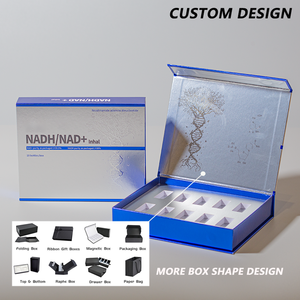 Caja <span class=keywords><strong>de</strong></span> Papel para Empaque <span class=keywords><strong>de</strong></span> Productos <span class=keywords><strong>de</strong></span> Belleza y Cuidado <span class=keywords><strong>de</strong></span> la Piel, con Tapa Magnética Plegable, <span class=keywords><strong>de</strong></span> Cartón Gris, con Logotipo Personalizado y Laminado Brillante, con EVA - Product Image 2
