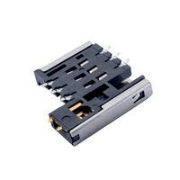 Adaptateur électrique de prise de carte SIM MUP-C727 6 broches compatible avec la connexion Molex, lecteur en vente chaude en Inde, en Malaisie, au Vietnam