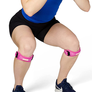 Nuevo producto correa de <span class=keywords><strong>rodilla</strong></span> ajustable con almohadilla de rótula neopreno Powerlifting tendón Brace Flexible protector rótula correa de <span class=keywords><strong>rodilla</strong></span> - Product Image 3