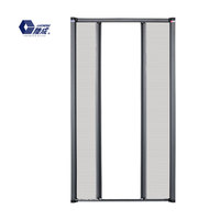 Mosquitera retráctil de aluminio, ventana de mosquitera enrollable, puertas de ventanas de aluminio, ventana de pantalla retráctil enrollable