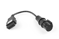 Linkyou Heavy Duty 12V/24V Diagnose verlängerung stecker OBD2-Anschlusskabel für LKW 30-poliger 38-poliger 30-cm-Kupferleiter