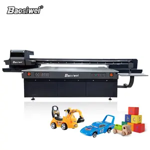 Baosiwei JW-2513M printer UV tingkat industri penjualan langsung pabrik casing mobile kepala Ricoh G5 printer UV datar