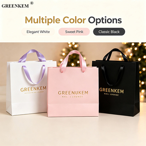 Coffret Cadeau Luxe Personnalisé pour Soins des Mains : Crème pour les Mains, Huile pour Cuticules, Ruban en Soie, Sac Cadeau en Papier, Kit de Manucure – Idéal pour Noël - Product Image 4