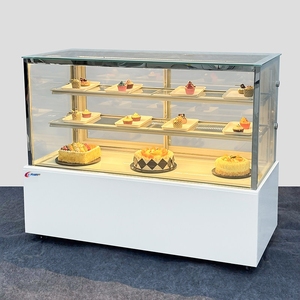 Fabricante de Vitrinas Refrigeradas para Pastelería, Mesa Refrigerada y <span class=keywords><strong>Vitrina</strong></span> para Pasteles con Puerta Congeladora para Exhibición de Pasteles - Product Image 5