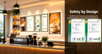 Vente Flash : Boîte à Lumière LED pour Affiches, Cadre en Aluminium, Verre Trempé, Enseigne Rétroéclairée pour Vente en Gros et Personnalisation OEM