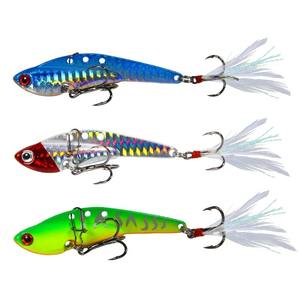 Esca Dura in Metallo Dragon Tooth 120g con Finitura Riflettente ad Alta Visibilità e Ganci per Lanci a Lunga Distanza in Oceano e Fiume - Product Image 2