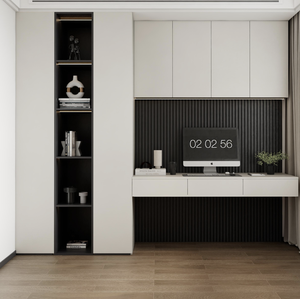 Scrivania Durevole ed Ecologica con Libreria Multifunzionale per Soggiorno e <span class=keywords><strong>Studio</strong></span>, Direttamente dalla Fabbrica - Product Image 1