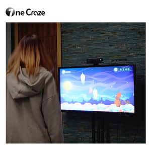 Pared de Proyección Interactiva Comercial de Metal con 6 Escenas y Monitor LED de 55 Pulgadas para Niños, Deportes de Trampolín con Realidad Aumentada - Product Image 6