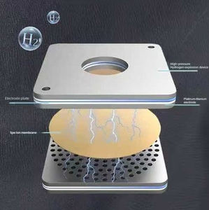 Nouvelle machine à eau hydrogénée OEM 4000ppb, 600G, grande capacité, filtration <span class=keywords><strong>RO</strong></span> à 3 niveaux, purificateur d'eau hydrogénée électrique pour la cuisine - Product Image 6