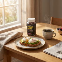Vente en gros de gommes multivitaminées pour hommes de haute qualité, aromatisées aux fruits naturels, pour la santé immunitaire quotidienne