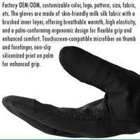Gants de vélo unisexes, élégants, ultra-fins, élastiques, antidérapants, respirants, pour le cyclisme, la gym, le fitness, la conduite