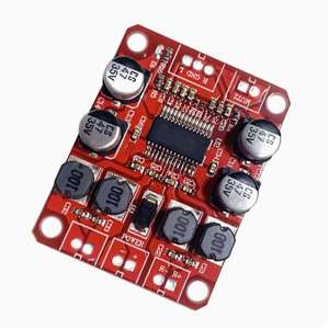โมดูลขยายเสียงสเตอริโอ TPA3110D2 สองช่องสัญญาณ 2*15W บอร์ดขับพลังงานดิจิตอล DC12V 2A - Product Image 3