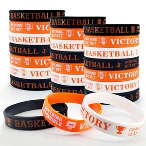 Pulseras y Brazaletes Personalizados de Voleibol, Baloncesto y Rugby con Serigrafía, Precio de Fábrica, Venta al Por Mayor - Product Image 1