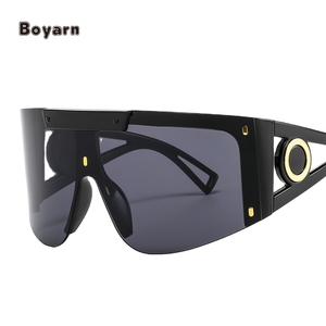 แว่นกันแดดวินเทจย้อนยุคกอธิคยูนิเซ็กซ์สไตล์สตีมพังค์น้ำหนักเบาใส่สบายปกป้อง UV400ทนทาน - Product Image 1