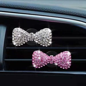 AC-3387 <b>Car</b> Accessories Dashboard Vent <b>Clip</b> Rhinestone <b>Car</b> Air Freshener <b>Car</b> Decoration Perfume - Product Image 6