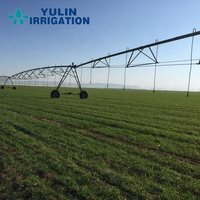 Nouveau Pulvérisateur mobile agricole à pivot central irrigué avec pompe à pommes de terre systèmes d'irrigation en métal boîte de vitesses
