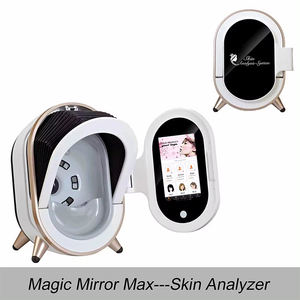 पोर्टेबल पेशेवर कोरियाई मैजिक मिरर डर्मेटोस्कोप त्वचा विश्लेषक SA-S21 वर्णक विश्लेषण 3डी त्वचा विश्लेषक - Product Image 5