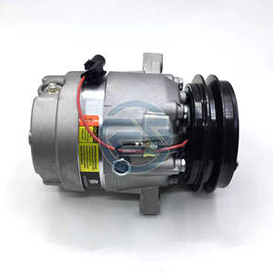 Ensemble compresseur de climatisation pour excavatrice 11N6-90040 11N6-91040 pour R110-7 R160-7 R210-7 R220-7 R305-7 R450-7 - Product Image 2