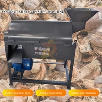Automatische 600 Kg/u Kokosnoot Crusher Machine Kokosnoot Shredder Machine Palmfruit Kokosnoot Shredder Machine