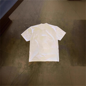 T-shirt vintage in cotone da 230 g con grafica <span class=keywords><strong>ragno</strong></span> glitterato, per uomo e <span class=keywords><strong>donna</strong></span>, stile hip hop anni '90, streetwear, oversize, a maniche corte. - Product Image 3