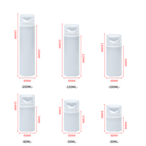 Envase Cosmético Vacío de 30ML 50ML 80ML 100ML 150ML 200ML, Botella de PP con Bomba Airless de Boca Ancha para Gel de Baño, Loción, Cuidado de la Piel, Subenvasado - Product Image 5