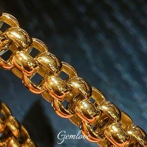 Bracelet de moto en or 14K/18K, poids de 15.12g Bijoux de qualité supérieure sur mesure Idéal pour offrir ou porter au quotidien - Product Image 4