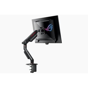 Soporte de Monitor Ergonómico Rog Aas01 de 49 Pulgadas, Negro, de Aleación de Acero, para Montaje en Mesa, con Gestión de Cables y Altura Ajustable - Product Image 2