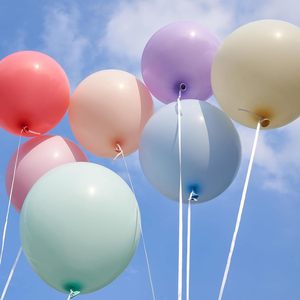 5/10/12/18/36 Inch Eco-Friendly Retro Latex Balloons Green/Blush/Pink/Caramel Colors for Wedding Bridal Shower Baby Birthday - Product Image 3