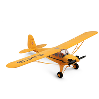 Avión de Espuma Wltoys 5CH A160, Planeador Acrobático, Giroscopio 3D6G, Radiocontrol 2.4G, Motor sin Escobillas, Modelo J3 Skylark, Avión RC para Aficionados