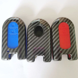 Sợi Carbon Thông Minh Từ Xa Chìa Khóa Xe Fobs Silicone Túi Bìa Cho <span class=keywords><strong>Perodua</strong></span> Axia Aruz Bezza Myvi 2017 2018.for Toyota Rush - Product Image 6