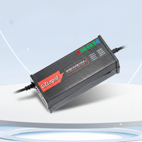 Chargeur de batterie intelligent pour vélo électrique 60V40Ah, prise AU, portable, charge rapide pour véhicules électriques, tricycles, vélos, 300W