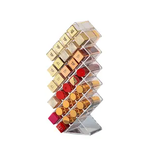 Caja de almacenamiento de lápiz labial, caja de joyería para cosméticos, organizador de maquillaje Acrílico - Product Image 1