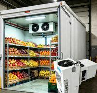Unité monobloc 1-3HP robuste et à faible entretien pour environnements difficiles (fermes isolées et entrepôts agricoles)