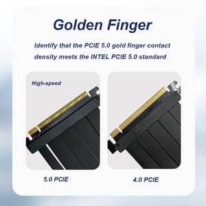 Cavo di Estensione Riser PCIe 5.0 x16 KBQCONN per Schede Grafiche Desktop, Cavi di Collegamento per Server di Grado Industriale - Product Image 3