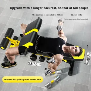 <span class=keywords><strong>Banc</strong></span> de <span class=keywords><strong>musculation</strong></span> Roman Chair, équipement de fitness, <span class=keywords><strong>banc</strong></span> à haltères pliable en métal, capacité de charge de <span class=keywords><strong>900</strong></span> kg, 1210 multifonctions - Product Image 2