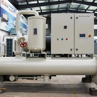 Refroidisseur à vis commercial d'occasion refroidi par eau 752 kW, grande capacité, CVC 380 V, système de refroidissement économe en énergie