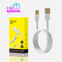 Kabel USB ke Type-C Ramah Lingkungan TPE Pengisian Cepat dengan Quick PD untuk Ponsel & Komputer untuk S22/S24/Note10