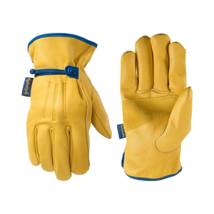 Men Women Windproof Waterproof Genuine Sheep Skin Leather <b>Gloves</b> for Outdoor Driving Cycling <b>Fishing</b>-Full Finger Lightweight - Product Image 3