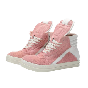 Sneaker High-Top Rick Green Hair di <span class=keywords><strong>Alta</strong></span> Qualità <span class=keywords><strong>con</strong></span> Marchio Personalizzato, Zip Laterale e <span class=keywords><strong>Suola</strong></span> Chunky - Product Image 3
