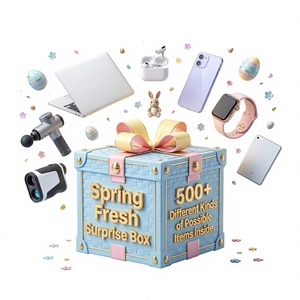 El Mejor Regalo Familiar para el Festival de Primavera, <span class=keywords><strong>Caja</strong></span> Sorpresa con Artículos Aleatorios de 1 a 3 Piezas: Teléfono, Laptop, Audífonos, Pistola de Masaje, <span class=keywords><strong>Caja</strong></span> <span class=keywords><strong>Misteriosa</strong></span> de Tecnología Avanzada - Product Image 1