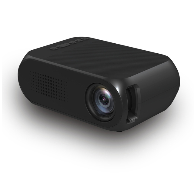 Built-in Battery Mini Portable Handheld Projector 1080p Led Mini Projector YG320 with TV Tuner Outdoor Home Cinema