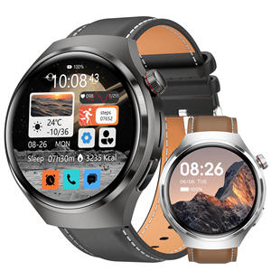 Montre connectée DK56 1,52 pouces avec appels, fréquence cardiaque, compteur de pas, suivi du sommeil, écouteurs cachés, montre de sport - Product Image 1