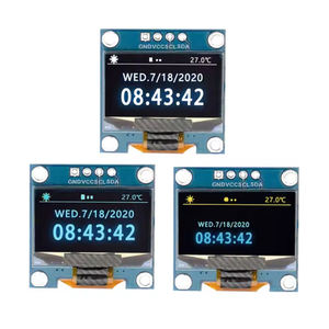 شاشة عرض باللون الأبيض/الأزرق/الأصفر باللون الأزرق/الأصفر - Product Image 5