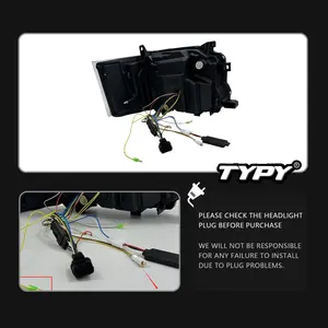 TYPY 2014-2019 para Hiace, Faro Delantero con Señal Dinámica, Lámpara de 12V, 8000 Lúmenes, 5500K, Actualización Automotriz, Nuevo LED - Product Image 5