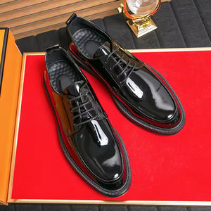 Zapatos de boda para hombre 2026 de diseñador, transpirables, suaves, ligeros, hechos a medida, de oficina, de carrera, con parte superior de cuero genuino y cierre sin cordones. - Product Image 5