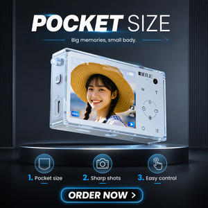 Caméra numérique compacte BENJIE, idéale pour les débutants, avec capteur CMOS, pour les bases de la photographie et le tournage de films. - Product Image 5